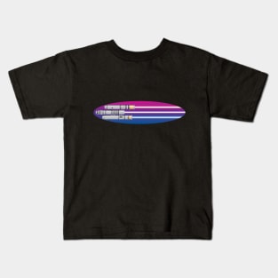 Bi Pridesabers Kids T-Shirt